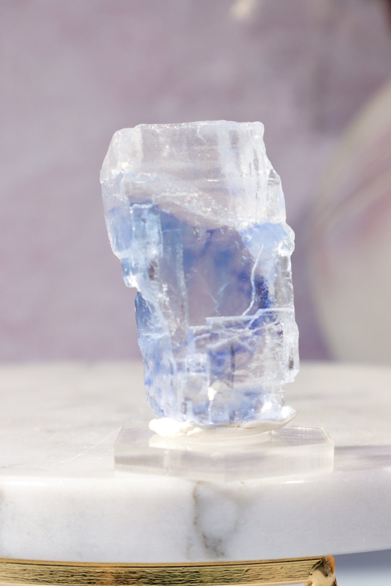 Blue Halite 25gr | Igdir- Turkey Minerals Tali & Loz Crystals