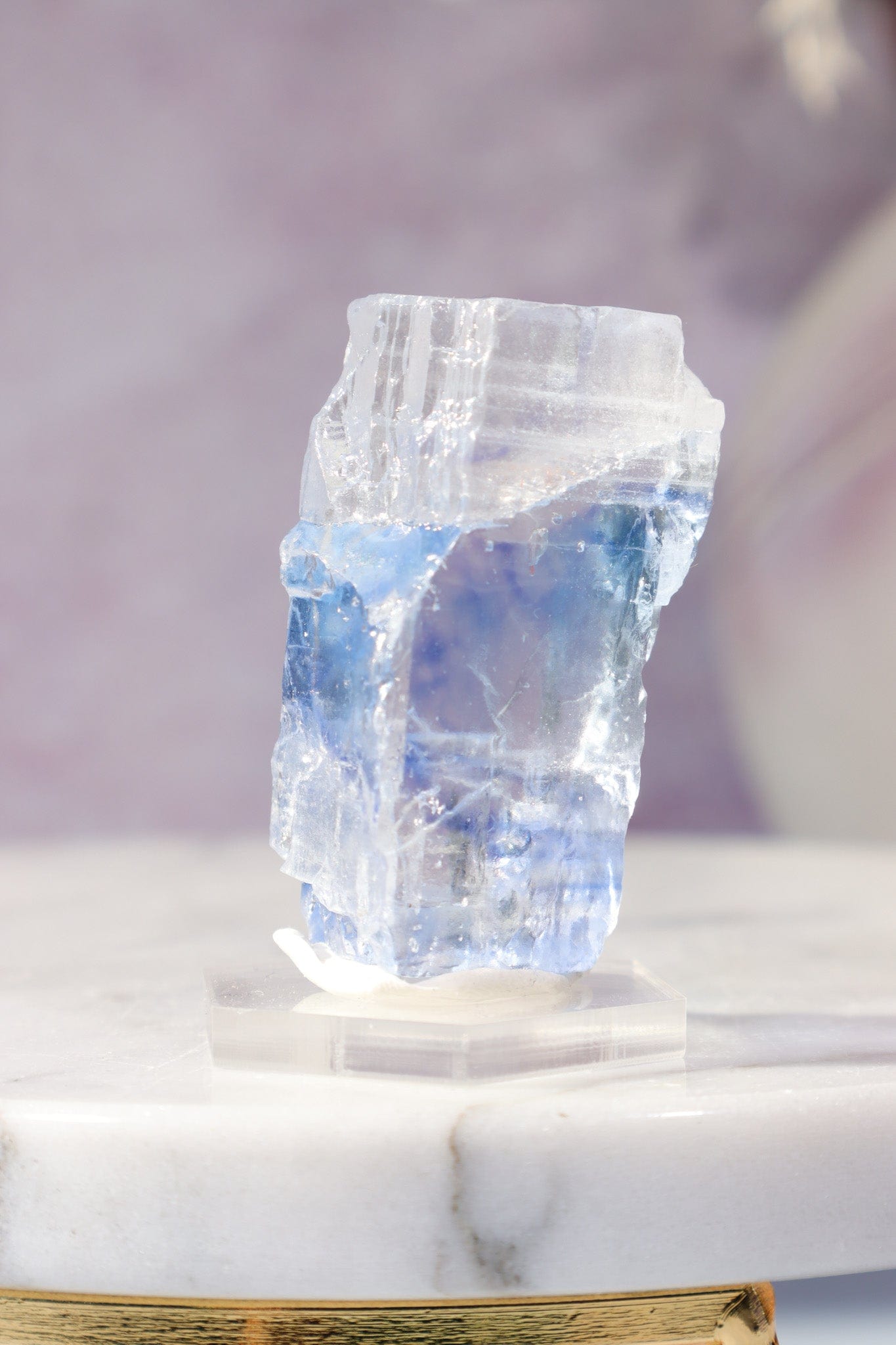 Blue Halite 25gr | Igdir- Turkey Minerals Tali & Loz Crystals