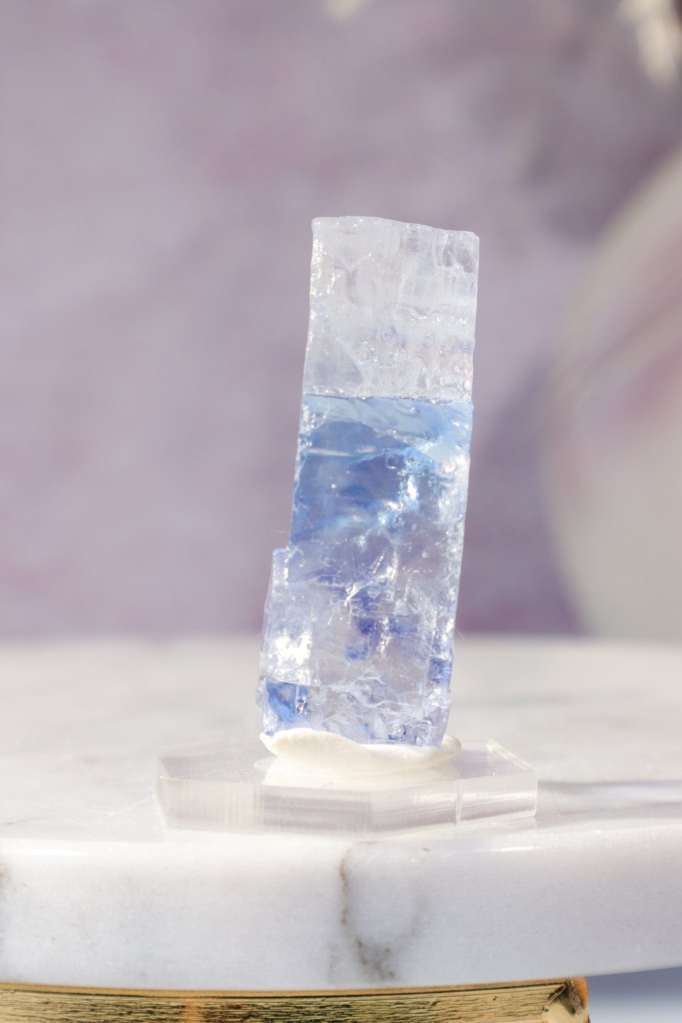 Blue Halite 25gr | Igdir- Turkey Minerals Tali & Loz Crystals