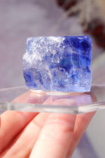 Blue Halite 41gr | Igdir- Turkey Minerals Tali & Loz Crystals
