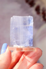 Blue Halite 42gr | Igdir- Turkey Minerals Tali & Loz Crystals