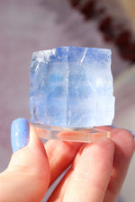 Blue Halite 46gr | Igdir- Turkey Minerals Tali & Loz Crystals
