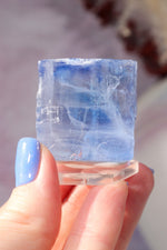 Blue Halite 46gr | Igdir- Turkey Minerals Tali & Loz Crystals