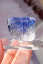 Blue Halite 50.5gr | Igdir- Turkey Minerals Tali & Loz Crystals