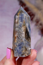 Blue Kyanite Tower | India | Intuitively Chosen Towers Tali & Loz Crystals