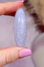 Blue Lace Agate Palmstones | 4/5.5cm | India Palmstones Tali & Loz Crystals