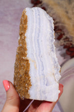 Blue Lace Agate Specimen | 11cm | Namibia Specimen Tali & Loz Crystals