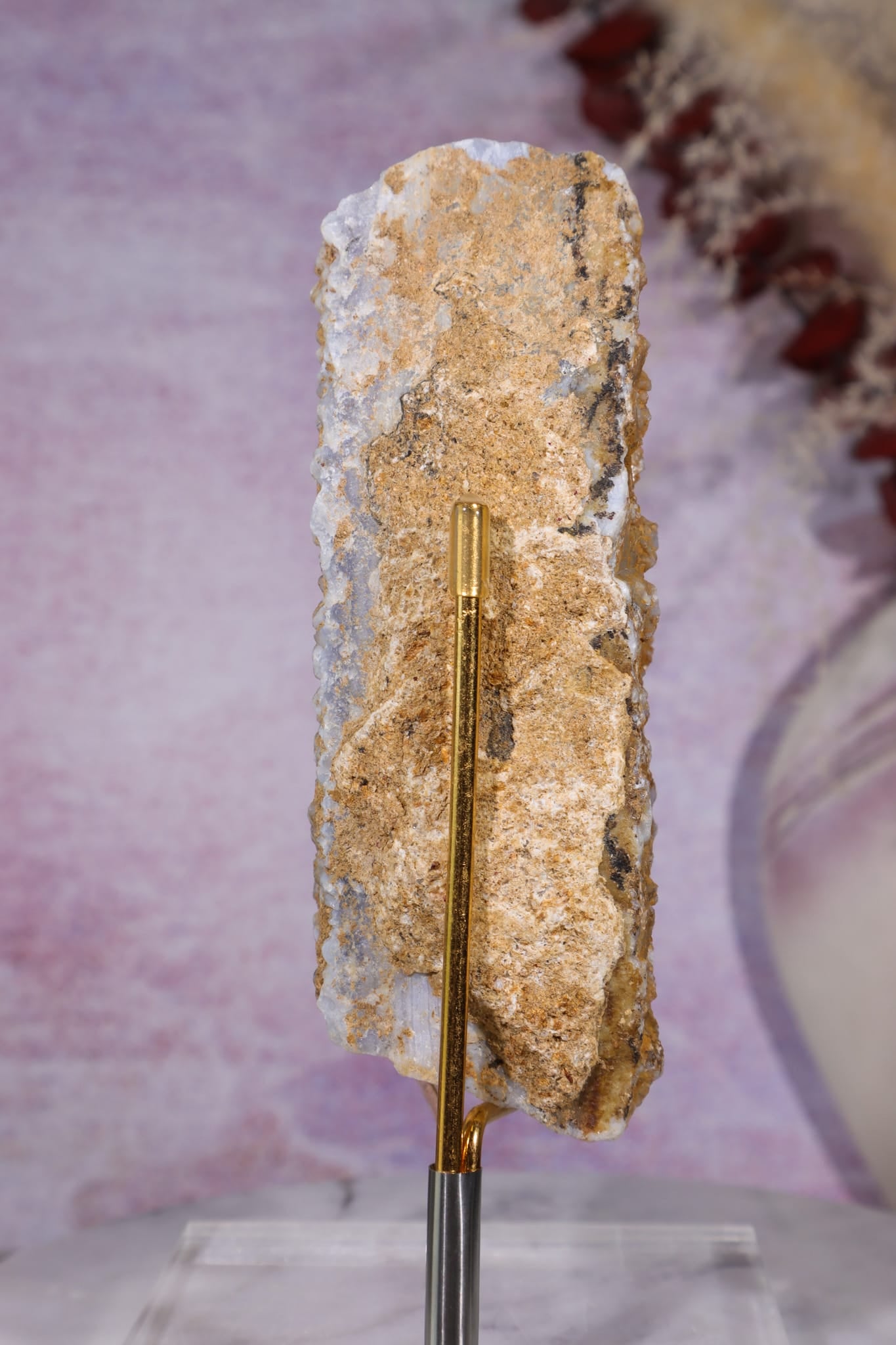 Blue Lace Agate Specimen | 11cm | Namibia Specimen Tali & Loz Crystals