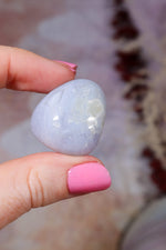 Blue Lace Agate Tumblestones | South Africa Tumblestones Small Tali & Loz Crystals