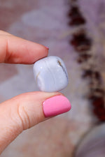 Blue Lace Agate Tumblestones | South Africa Tumblestones Tali & Loz Crystals