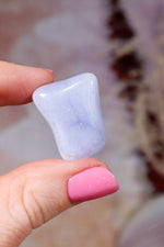 Blue Lace Agate Tumblestones | South Africa Tumblestones Tali & Loz Crystals
