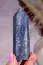 Blue Quartz Tower | 93mm | Brazil Towers Tali & Loz Crystals