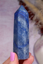 Blue Quartz Tower | 93mm | Brazil Towers Tali & Loz Crystals
