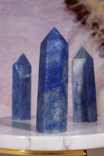 Blue Quartz Tower | 93mm | Brazil Towers Tali & Loz Crystals