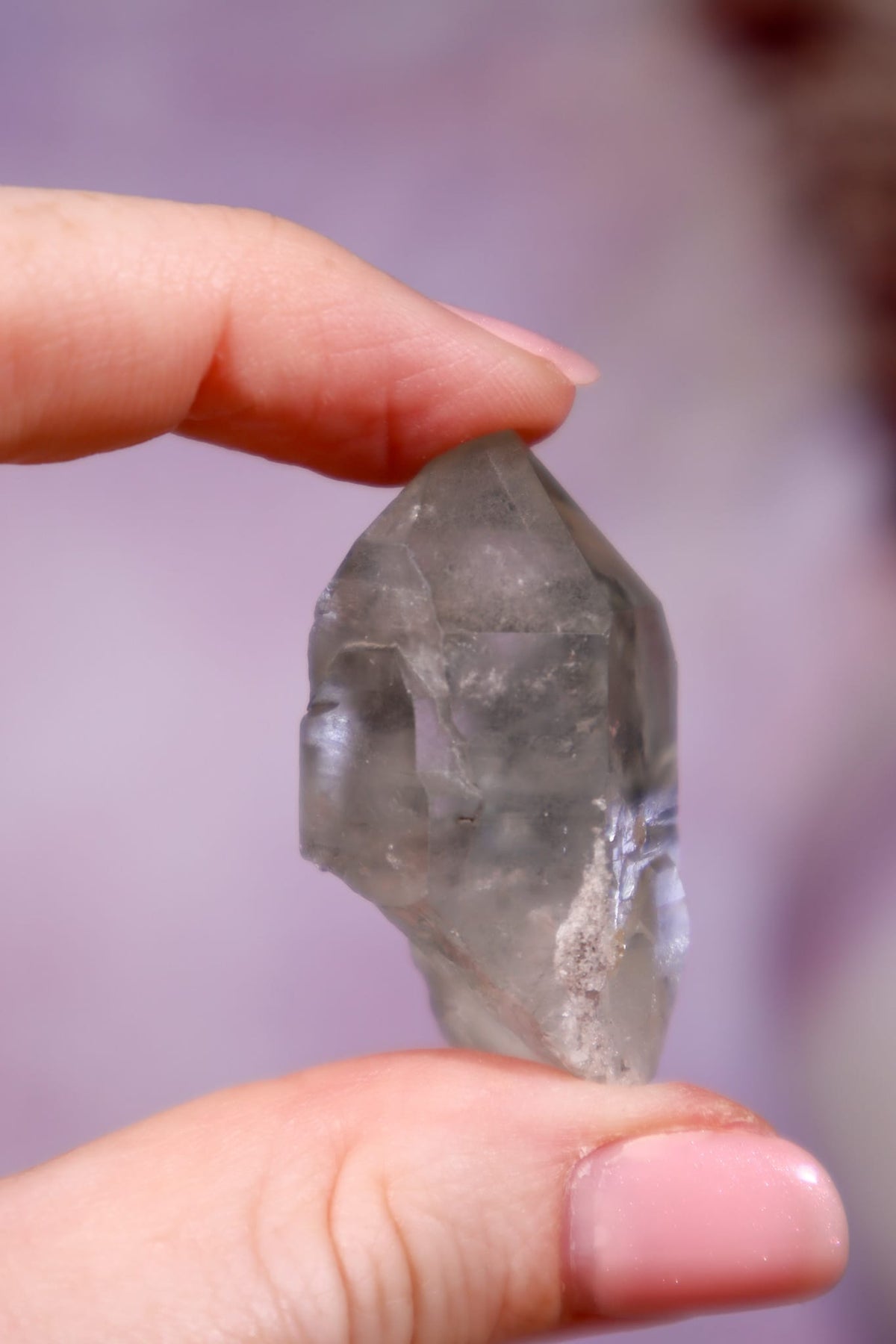 Blue Tara Quartz Point | 4 cm | Brazil Quartz Tali & Loz Crystals