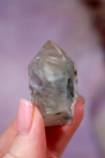 Blue Tara Quartz Point | 4 cm | Brazil Quartz Tali & Loz Crystals