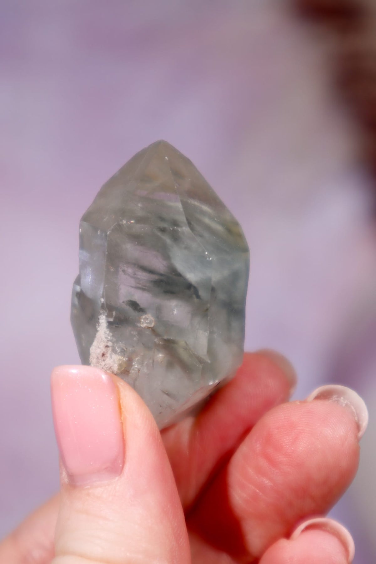Blue Tara Quartz Point | 4 cm | Brazil Quartz Tali & Loz Crystals