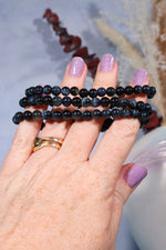 Blue Tigers Eye Beaded Bracelet , Intuitively Chosen Bracelets Tali & Loz Crystals