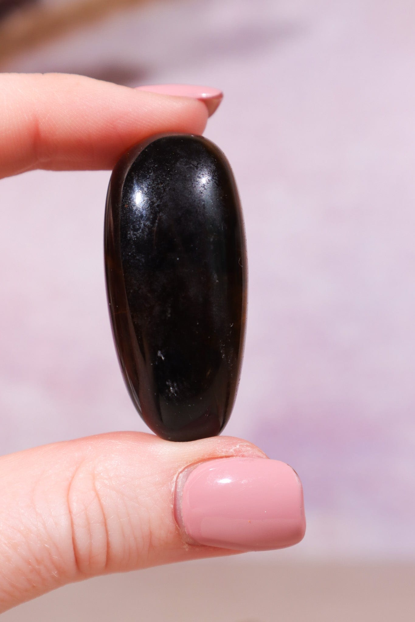 Blue Tigers Eye Pebble 4cm - Tali & Loz Crystals