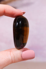 Blue Tigers Eye Pebble 4cm - Tali & Loz Crystals