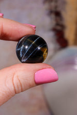 Blue Tigers Eye Sphere | Small 18-22mm Spheres Tali & Loz Crystals