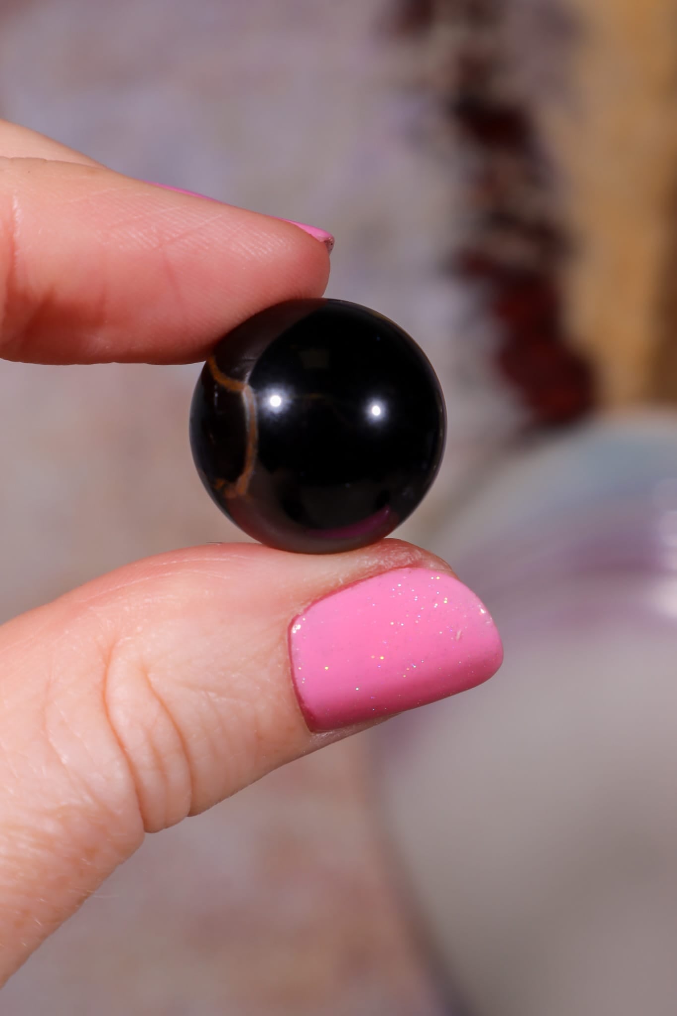 Blue Tigers Eye Sphere | Small 18-22mm Spheres Tali & Loz Crystals