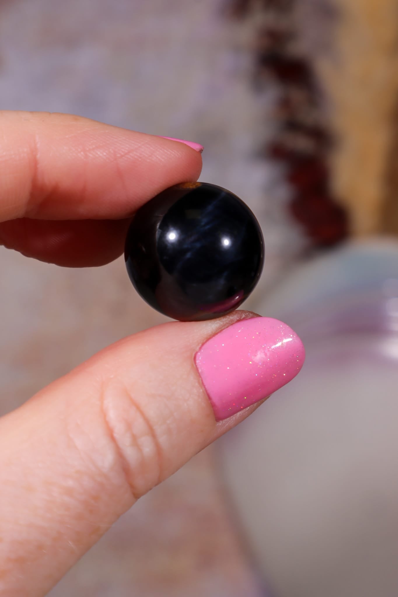 Blue Tigers Eye Sphere | Small 18-22mm Spheres Tali & Loz Crystals