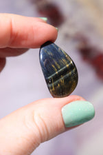 Blue Tigers Eye Tumblestones 20-30mm Tumblestones Tali & Loz Crystals