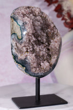 Botryoidal Flower Amethyst On Custom Stand 0.5KG Specimen Tali & Loz Crystals