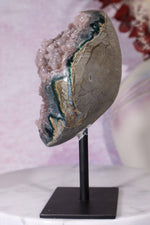 Botryoidal Flower Amethyst On Custom Stand 0.5KG Specimen Tali & Loz Crystals