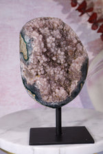 Botryoidal Flower Amethyst On Custom Stand 0.5KG Specimen Tali & Loz Crystals