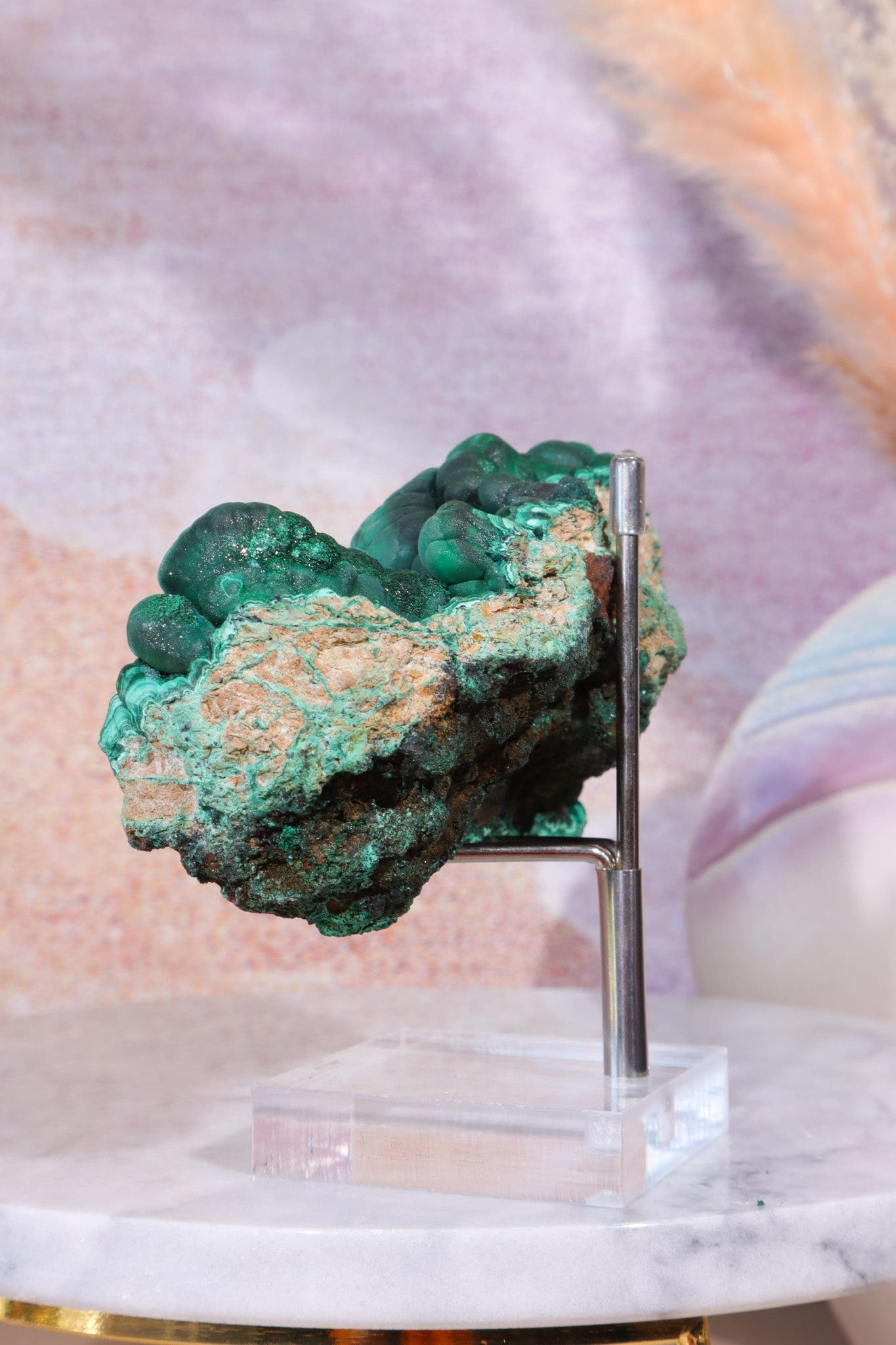 Botryoidal Malachite Specimen, Sold As Seen Freeforms Tali & Loz