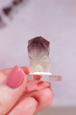 Brandberg Amethyst and Rutile Scepter 3cm - Tali & Loz Crystals