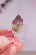 Brandberg Amethyst and Rutile Scepter 3cm - Tali & Loz Crystals