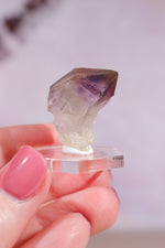 Brandberg Amethyst and Rutile Scepter 3cm - Tali & Loz Crystals