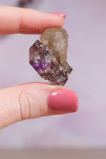 Brandberg Amethyst and Smokey Phantom 3cm - Tali & Loz Crystals