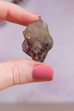 Brandberg Amethyst and Smokey Phantom 3cm - Tali & Loz Crystals