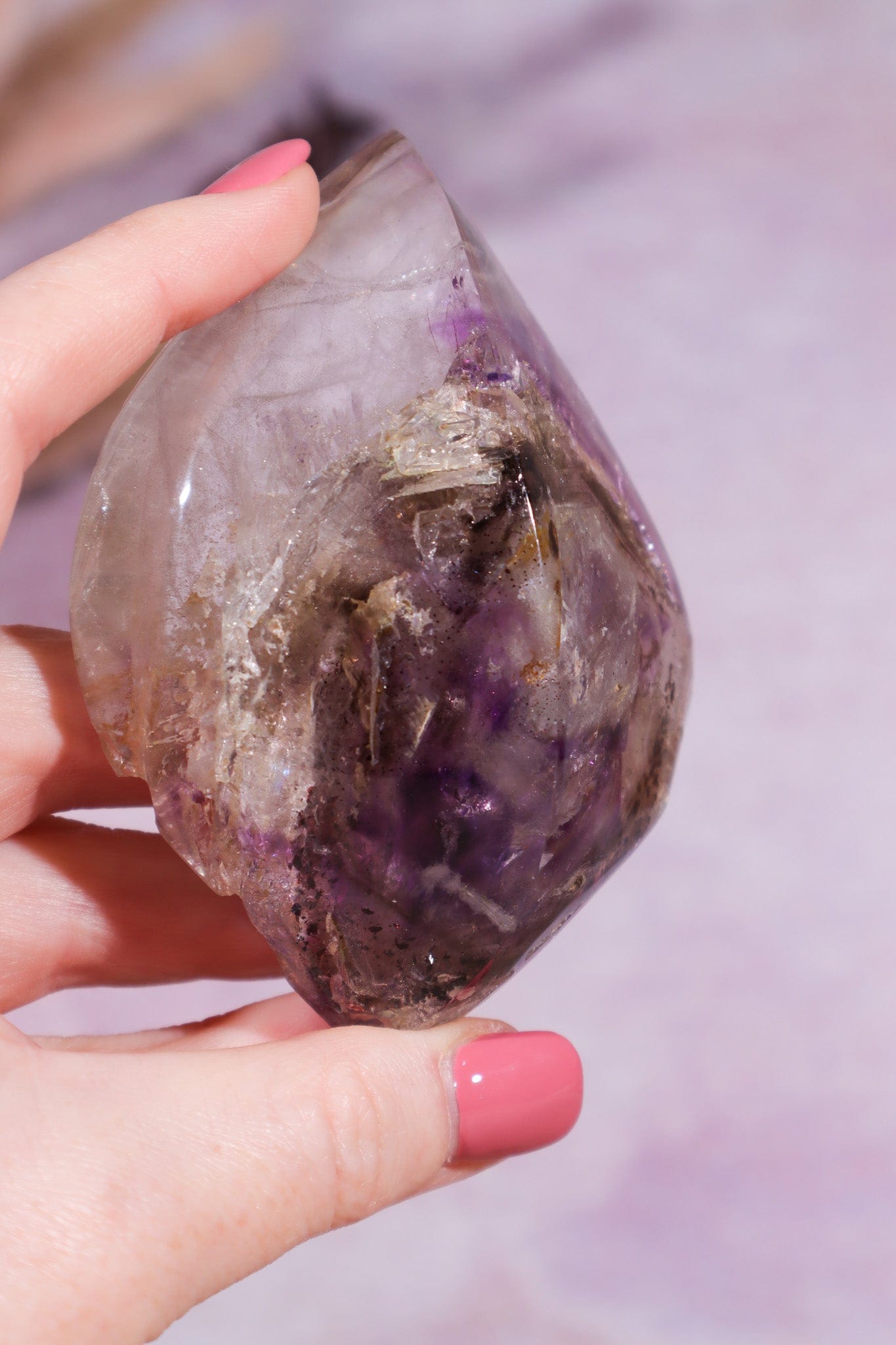 Brandberg Amethyst Fenster Freeform 186gr - Tali & Loz Crystals