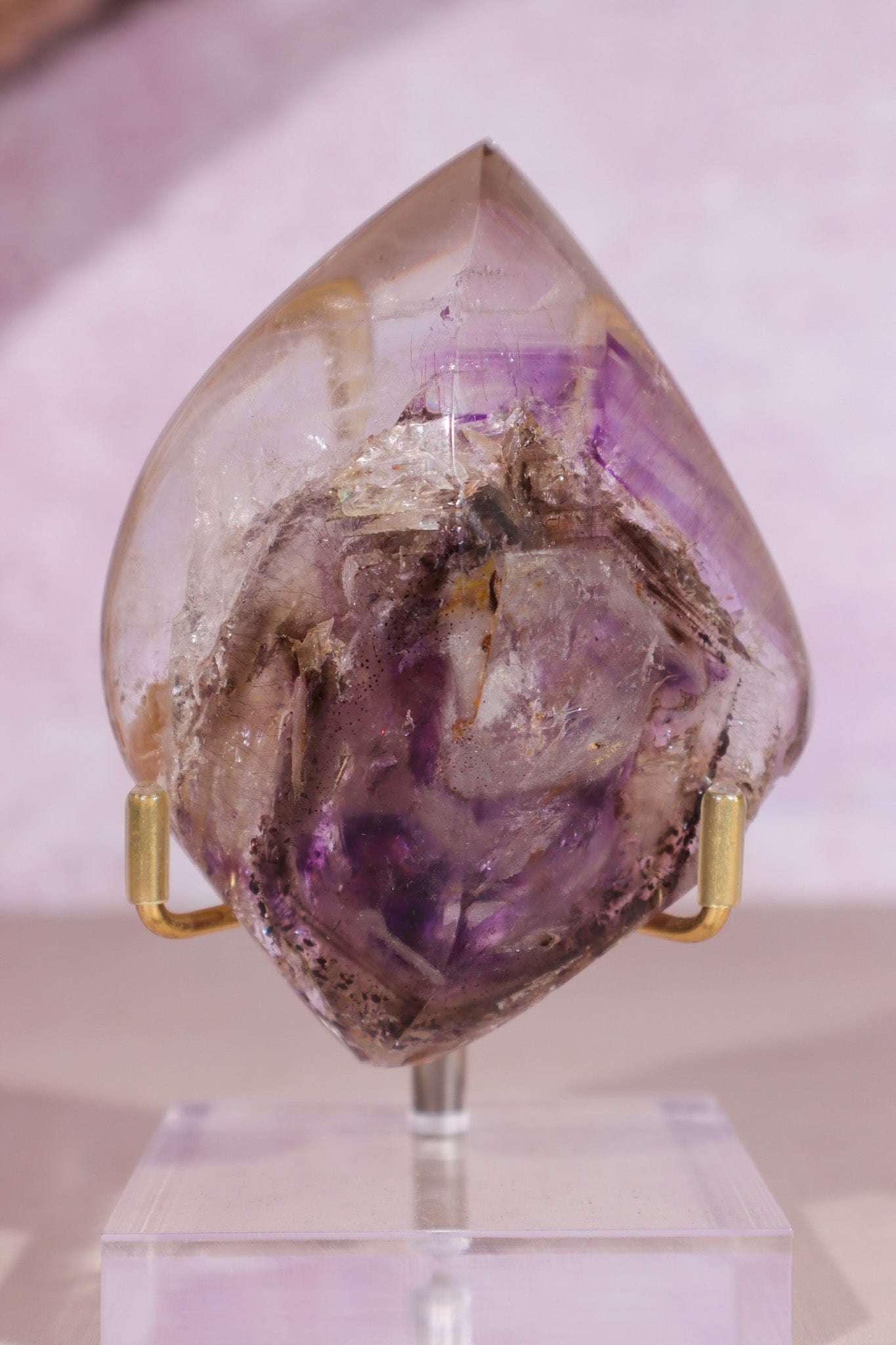 Brandberg Amethyst Fenster Freeform 186gr - Tali & Loz Crystals