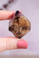 Brandberg Amethyst Fenster Scepter 4cm - Tali & Loz Crystals