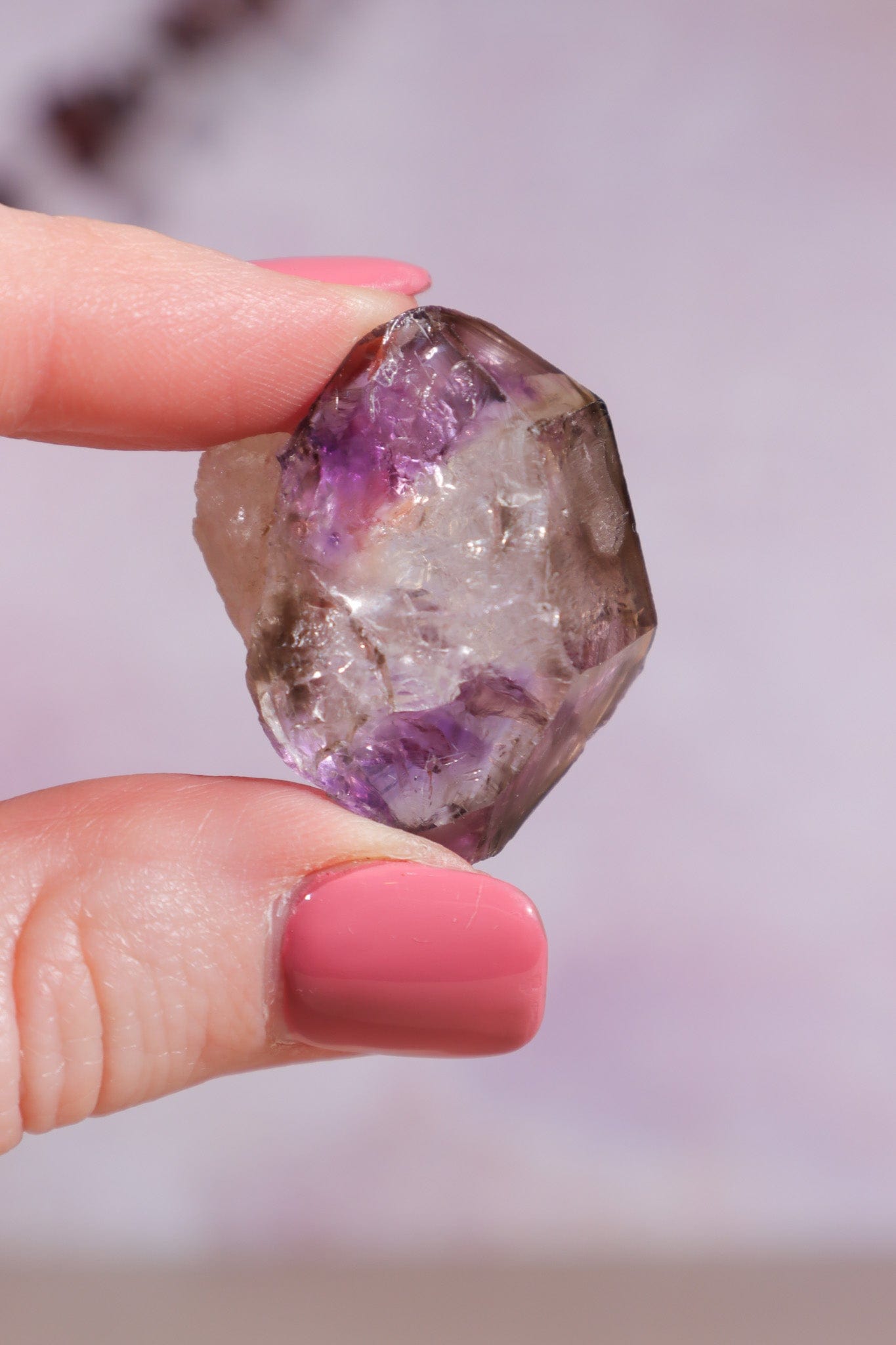 Brandberg Amethyst Natural Double Terminated 3cm - Tali & Loz Crystals