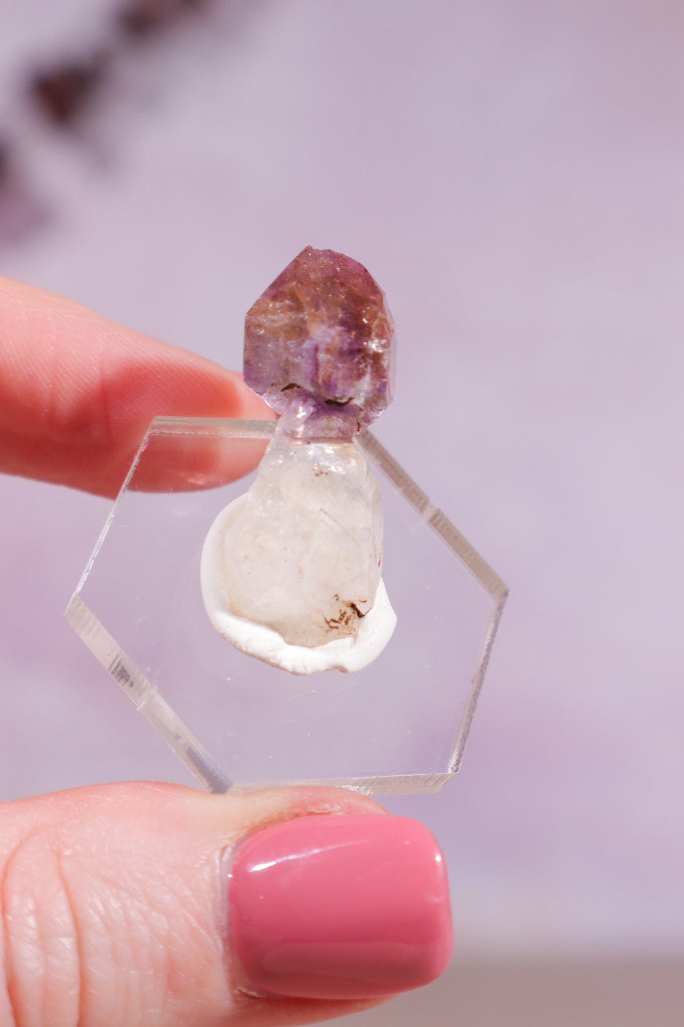 Brandberg Amethyst Scepter 2.5cm - Tali & Loz Crystals