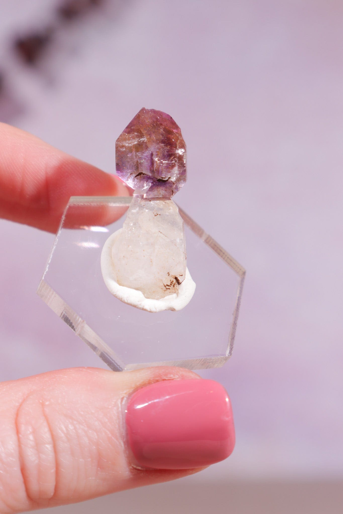 Brandberg Amethyst Scepter 2.5cm - Tali & Loz Crystals
