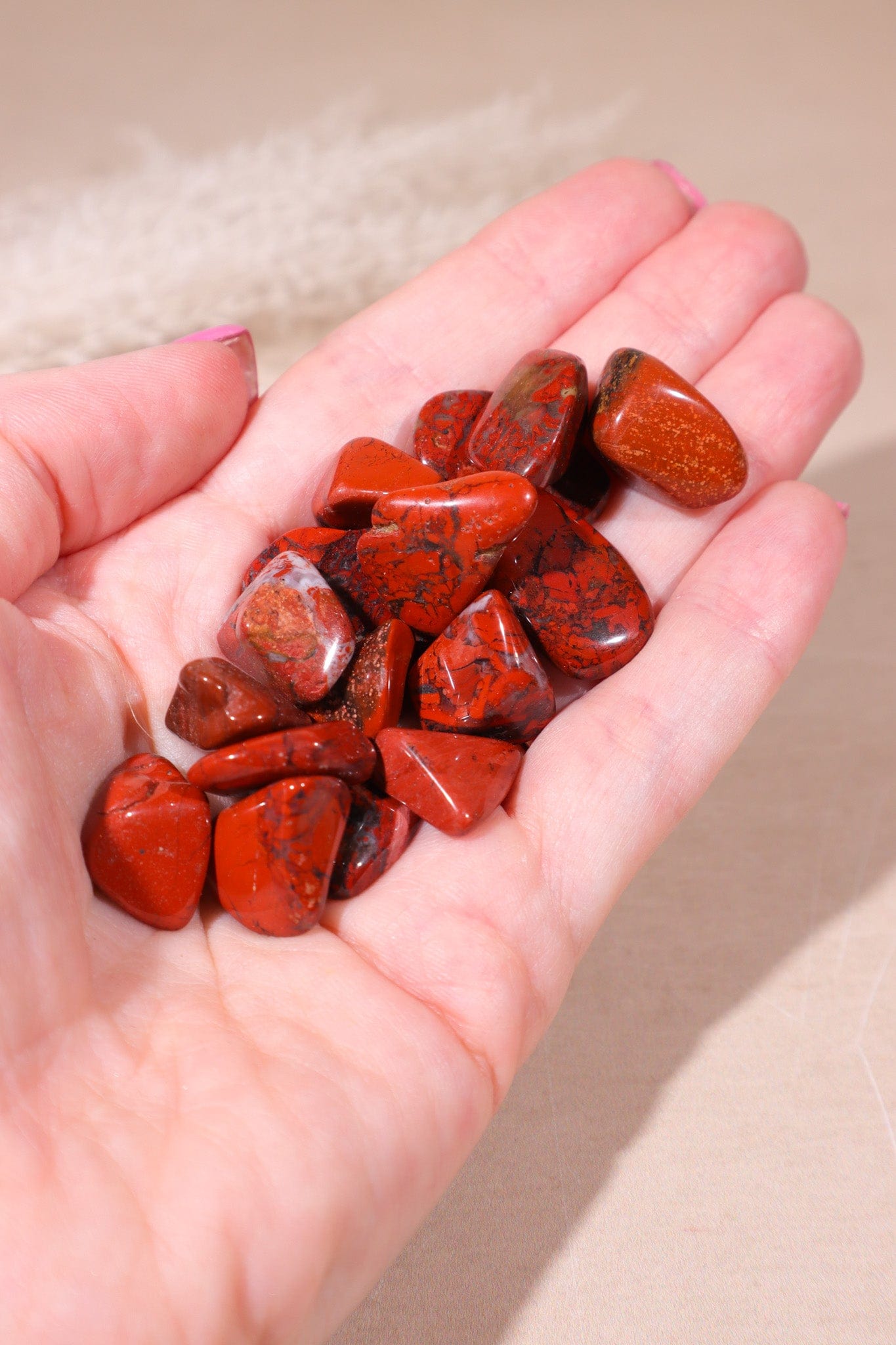 Brecciated Jasper Tumblestones 10-25mm - Tali & Loz Crystals