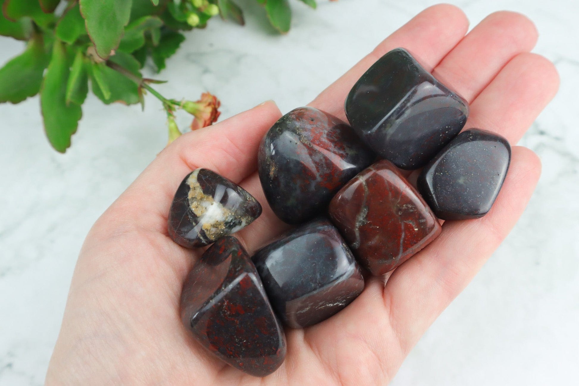 Brecciated Jasper Tumblestones - Calming/Clarity Tumblestones Large (1 unit) Tali & Loz