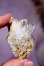 Brookite in Quartz Cluster | 5.9 cm | Pakistan Quartz Tali & Loz Crystals