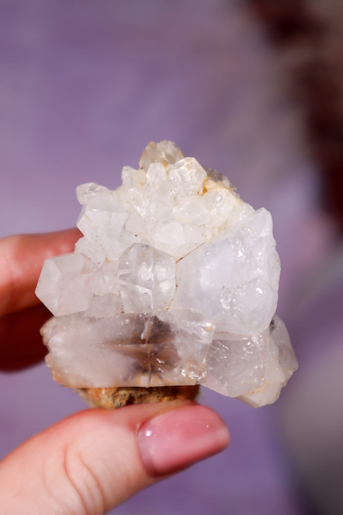 Brookite in Quartz Cluster | 5.9 cm | Pakistan Quartz Tali & Loz Crystals