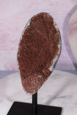 Brown Amethyst On Custom Stand 13.5cm Specimen Tali & Loz Crystals