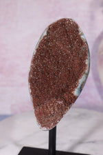 Brown Amethyst On Custom Stand 13.5cm Specimen Tali & Loz Crystals