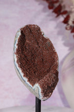 Brown Amethyst On Custom Stand 13.5cm Specimen Tali & Loz Crystals